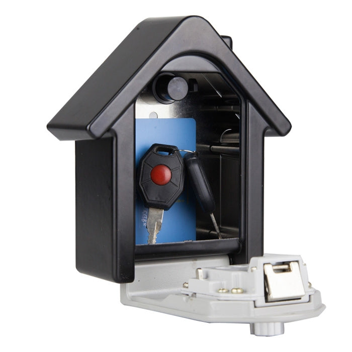 Hut Shape Security Box with Key for Safe Password Storage