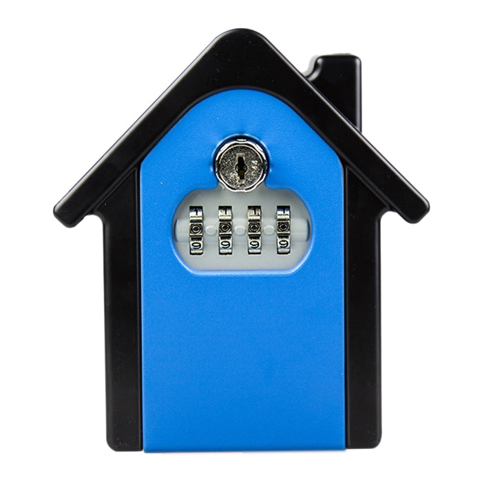 Hut Shape Security Box with Key for Safe Password Storage