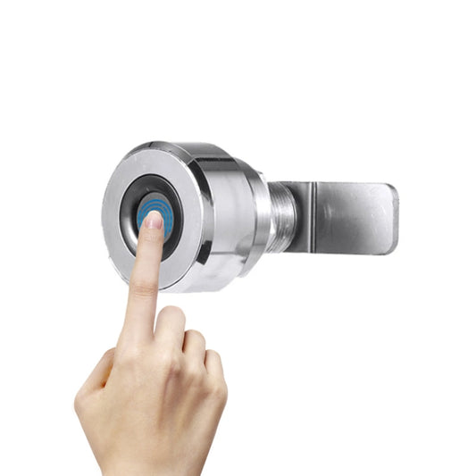 T22F Micro USB Ricarica in lega di zinco Smart bilaterale aperto serratura per cassetti con impronte digitali, Bilateral Open Fingerprint