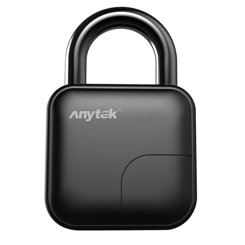 Lucchetto elettronico con lucchetto per impronte digitali nascosto intelligente Anytek L3, edizione con 10 impronte digitali, Anytek L3