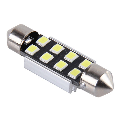 2 PZ 36mm Festoon 3W 300LM Luce bianca 8 LED 3528 SMD Canbus Lampade da lettura per auto senza errori, DC 12, 36mm - Novalix Store