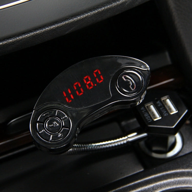 GT86 Dual USB Car Charger Bluetooth FM Transmitter Kit