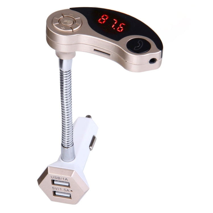 GT86 Dual USB Car Charger Bluetooth FM Transmitter Kit