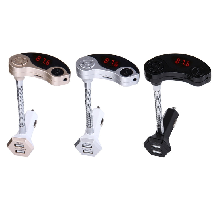 GT86 Dual USB Car Charger Bluetooth FM Transmitter Kit