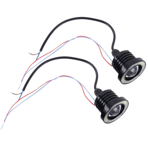 "Fendinebbia Car Angel Eyes - Coppia di Luci LED 2,5 pollici 10W 900LM 6500K per Auto - DC12-24V" - Novalix Store