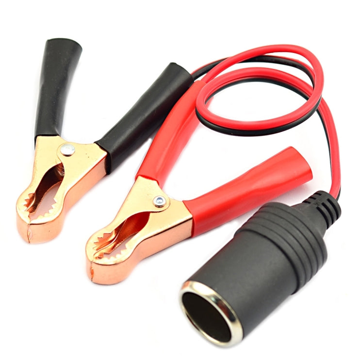 12-24V Car Battery Clip Adapter Cable for Lighter Use
