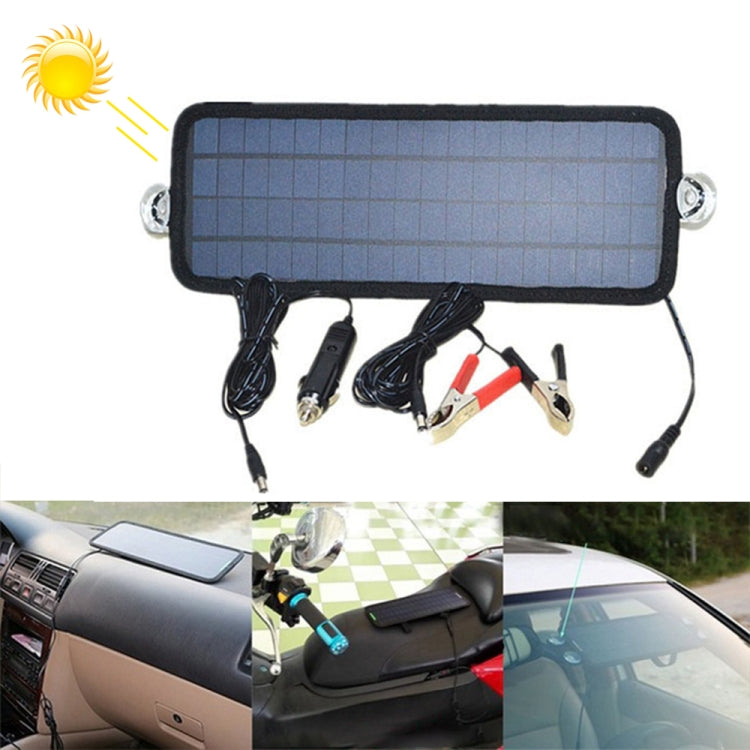 4.5W Portable Solar Battery Charger for Cars and Boats