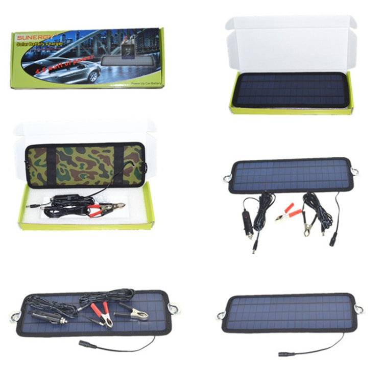 4.5W Portable Solar Battery Charger for Cars and Boats