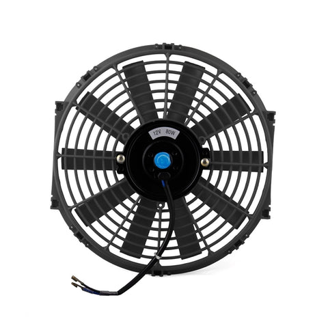 Ventola di raffreddamento per auto 12V 80W - 12 pollici - Alta potenza - Ventilatore automatico - Mini condizionatore d'aria per auto - Disponibile in rosso, blu e nero.
