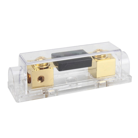 Portafusibile audio per auto Assicurazione Portafusibile audio per auto 100A Portafusibile a lama per auto Portafusibile per auto, 1 in 1 Way 100A