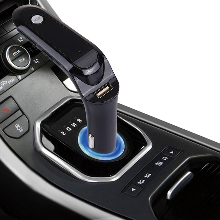 Bluetooth Car Charger with Digital Display for Mobile