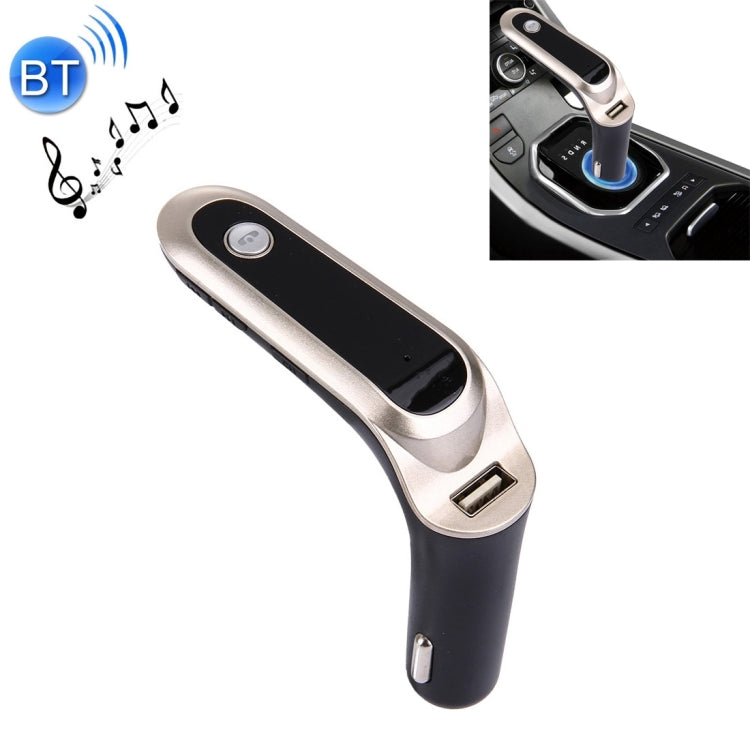 Bluetooth Car Charger with Digital Display for Mobile