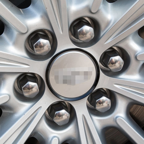 Anneau de déportation du mozzo ruota en aluminium pour voiture de 4 pièces pour Cadillac