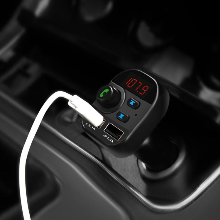 Bluetooth FM Transmitter 805E with Dual USB Charging &