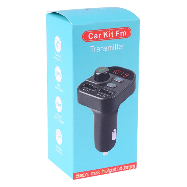 Bluetooth FM Transmitter 805E with Dual USB Charging &