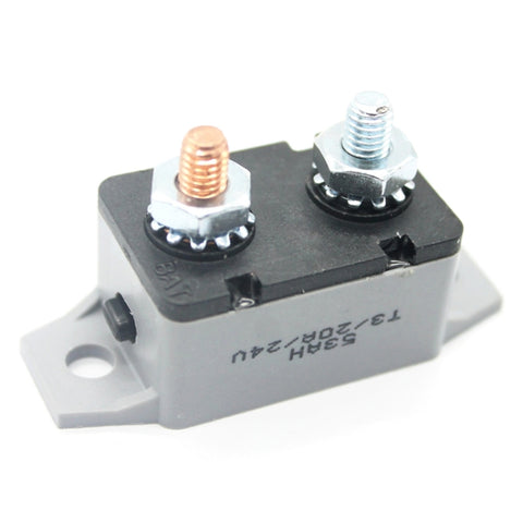 F3088-40A 40A Interrupteur automatique à détecteur manuel avec double coupe-circuit avec bulle 12/24 V, 40A