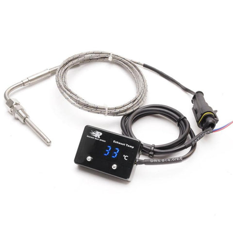 Termometro con display digitale per gas di coda per auto CNSPEED con sensore P-ETM-01, Car Tail Gas Digital Display Thermometer