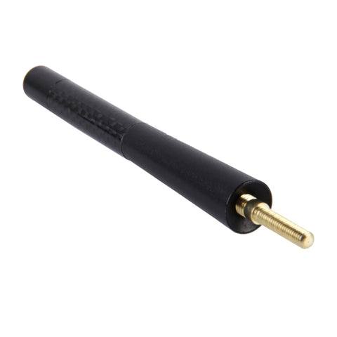 Base per viti universali lucidate con antenna corta in alluminio in fibra di carbonio (dimensioni grandi), 12cm