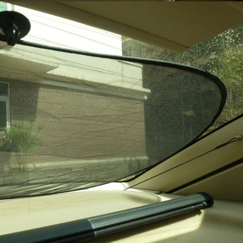 Paralume pieghevole per finerino dell'auto per blockcare i raggi UV posteriori con ventose, Pliable Shade