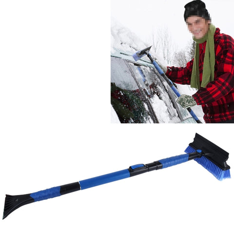 Pala da Neve 2 in 1 con Spazzola e Raschietto per Auto - Alta