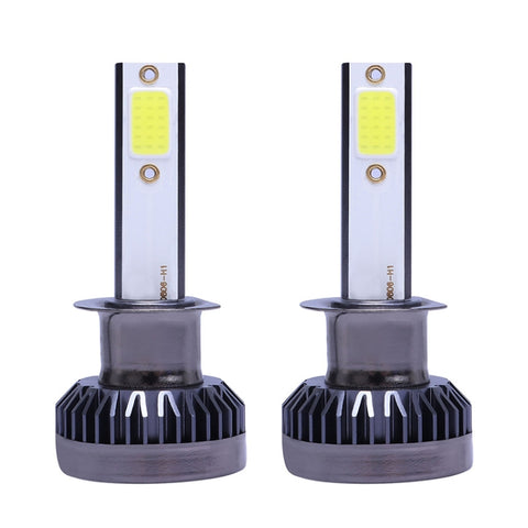 2 PZ H1 DC9-36V / 36W / 3000K / 6000LM IP68 Mini COB LED pour voiture / moto / Fendinebbia, H1