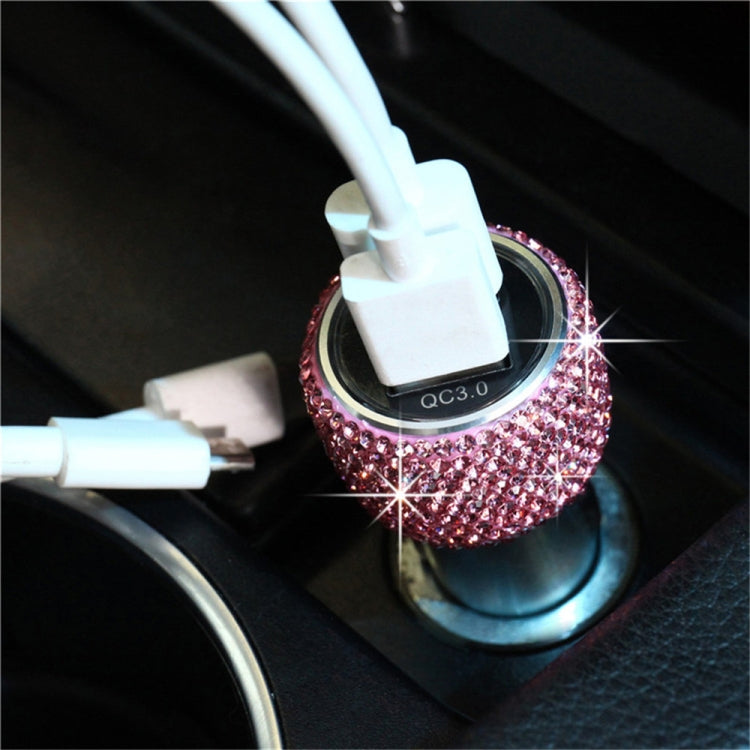 Dual USB Quick Car Charger with QC3.0 Fast Charging