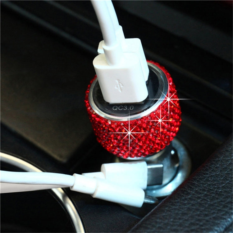 Dual USB Quick Car Charger with QC3.0 Fast Charging