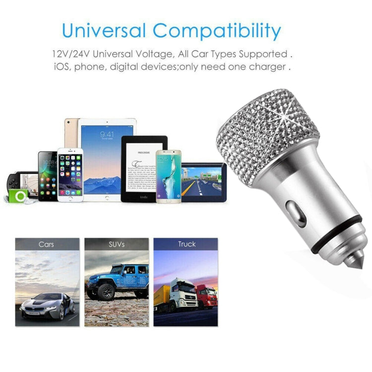 Dual USB Quick Car Charger with QC3.0 Fast Charging