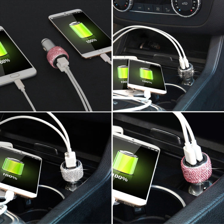 Dual USB Quick Car Charger with QC3.0 Fast Charging