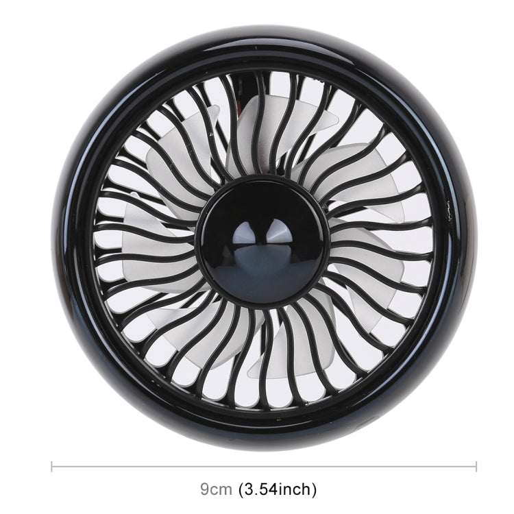 Ventola di raffreddamento elettrica con presa d'aria per auto portatile multifunzione, Multi-function (Silver), Multi-function (Black)