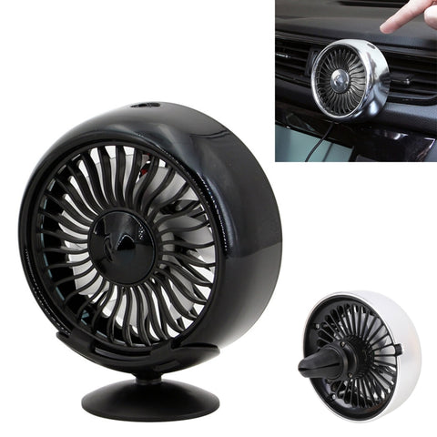Ventola di raffreddamento elettrica con presa d'aria per auto portatile multifunzione, Multi-function (Silver), Multi-function (Black)
