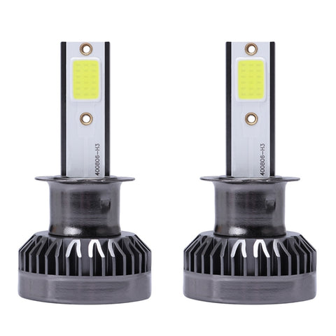 2 PZ H3 DC9-36V / 36W / 3000K / 6000LM IP68 Mini COB LED pour voiture / moto / Fendinebbia, H3