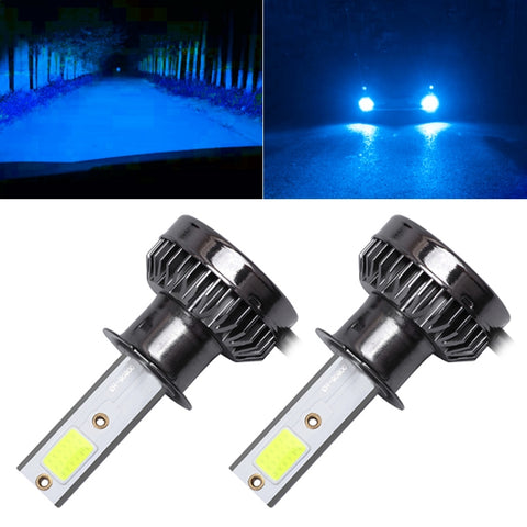 2 PZ H3 DC9-36V / 36W / 3000K / 6000LM IP68 Mini COB LED pour voiture / moto / Fendinebbia, H3