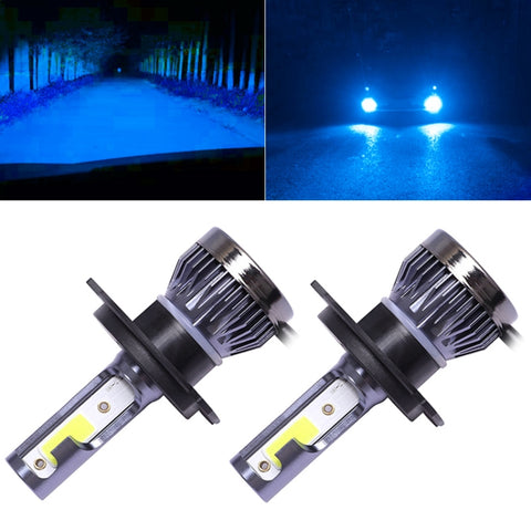 2 PZ H4 DC9-36V / 36W / 3000K / 6000LM IP68 Mini COB LED per fari auto / moto / Fendinebbia, H4