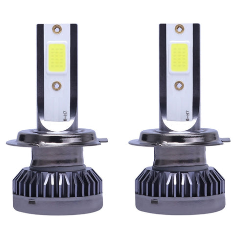 2 PZ H7 DC9-36V / 36W / 3000K / 6000LM IP68 Mini COB LED per fari auto / moto / Fendinebbia, H7 - Novalix Store