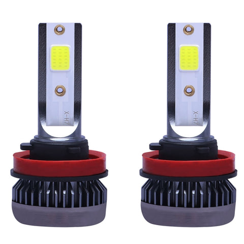 2 PZ H11 DC9-36V / 36W / 3000K / 6000LM IP68 Mini COB LED per fari auto / moto / Fendinebbia, H11 - Novalix Store