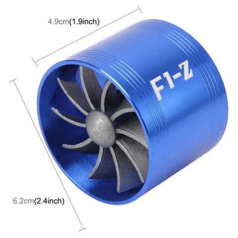 Kit de ventilation pour batterie de voiture turbo turbo pour aspiration de l'air d'une turbine sur un côté en acciaio inossidabile universale per auto, Single Side