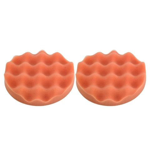 Éponge en céramique pour voiture de 2 pièces Épépine en forme de rotonde et ondulée Épépine en céramique à haute densité, Dimensioni: 15 x 15 cm, 15 x 15 cm