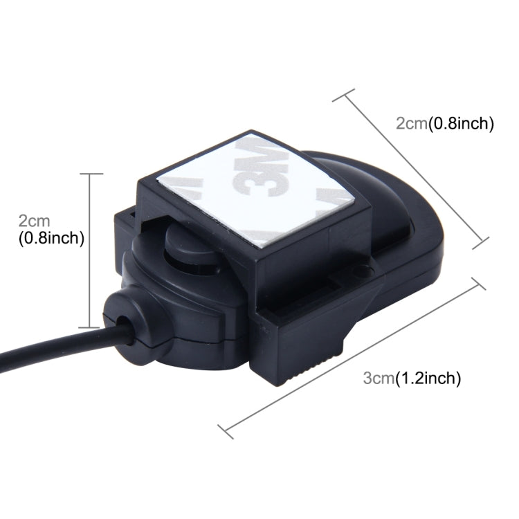 High-Quality 3.5mm Car Audio Microphone - 2.1m Cable