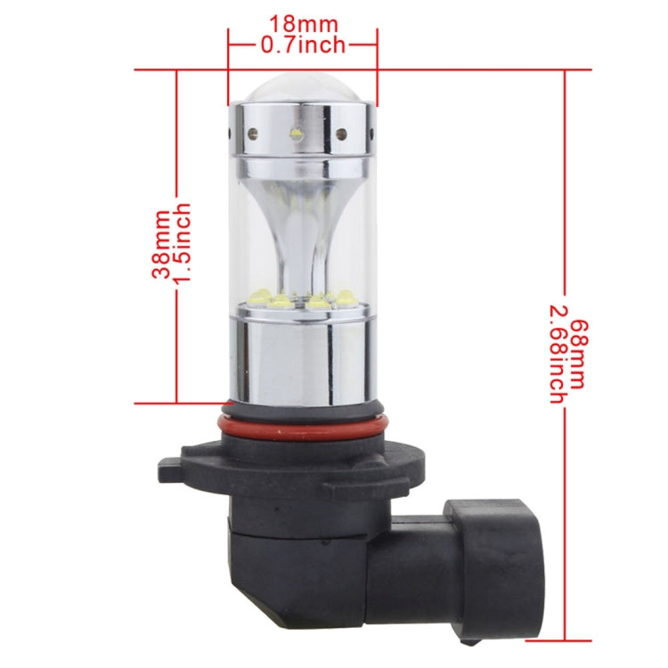 9005 Car Fog Lights - 60W 1200 LM 6000K LED Upgrade