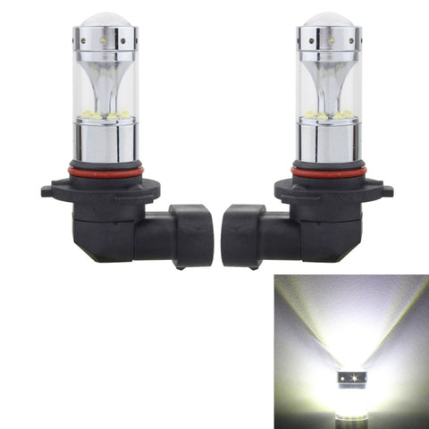 Fendinebbia per auto: 2 lampade LED 9006 60W 1200 LM 6000K - CREE XB-D (12 pezzi)