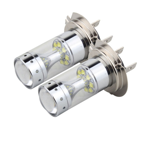 Fendinebbia auto LED H7 60W 1200 LM 6000K - Kit 2 pezzi