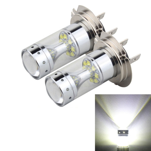 Fendinebbia auto LED H7 60W 1200 LM 6000K - Kit 2 pezzi