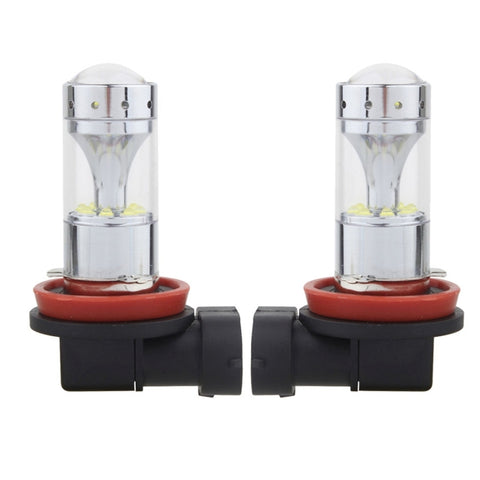 Fendinebbia per auto H8/H11 60W 1200 LM 6000K, 12 lampade LED CREE XB-D, 12V DC - Set da 2