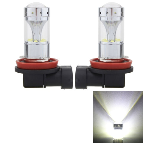 Fendinebbia per auto H8/H11 60W 1200 LM 6000K, 12 lampade LED CREE XB-D, 12V DC - Set da 2