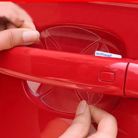 4 pezzi di pellicola protettiva antigraffio per maniglia per porta OPVC per auto per Audi, For Audi - Novalix Store
