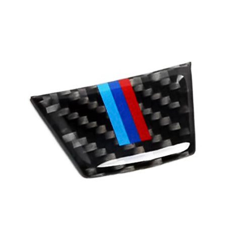 Autocollant décoratif pour volant en fibre de carbone pour voiture pour BMW E90 / E92, autocollant décoratif pour volant A