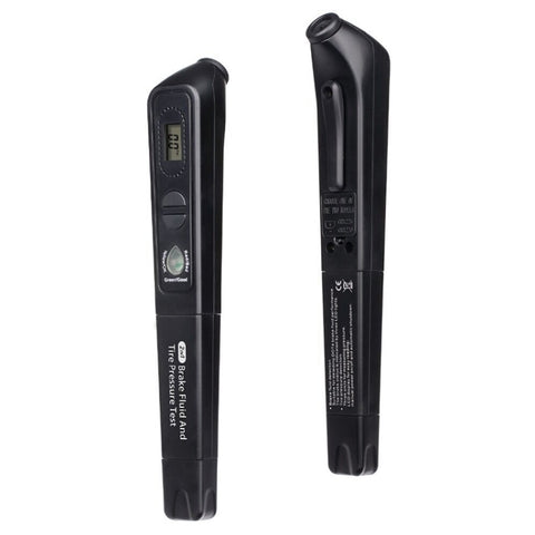 Tester per la pressione dei pneumatici liquidi del liquido dei freni dello strumento diagnostico 2 in 1 per auto, 2 in 1 Diagnostic Tool