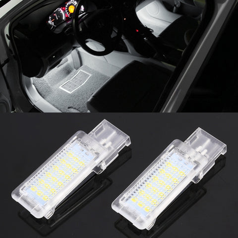 Luci LED bianche per auto - Kit 2 pezzi - DC12V - 1.5W - 6000K - 100LM - Volkswagen