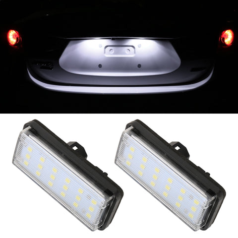 Luce Targa Auto LED 12V 1,5W 6000K 100LM - 2 Pezzi per Lexus, SMD-3528